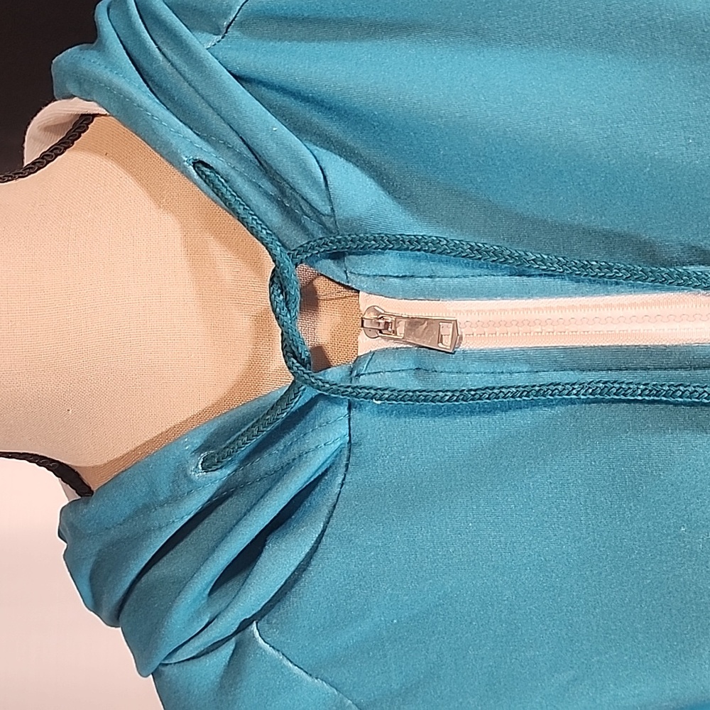 Etcyy Sweatshirt Active Streetwear Zipper Ombre Jacket. M - Picture 5 of 13